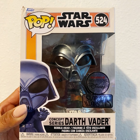New Funko Pop Concept Series Darth Vader 524 Star Wars 45 Disneyland Exclusive - Picture 3 of 7